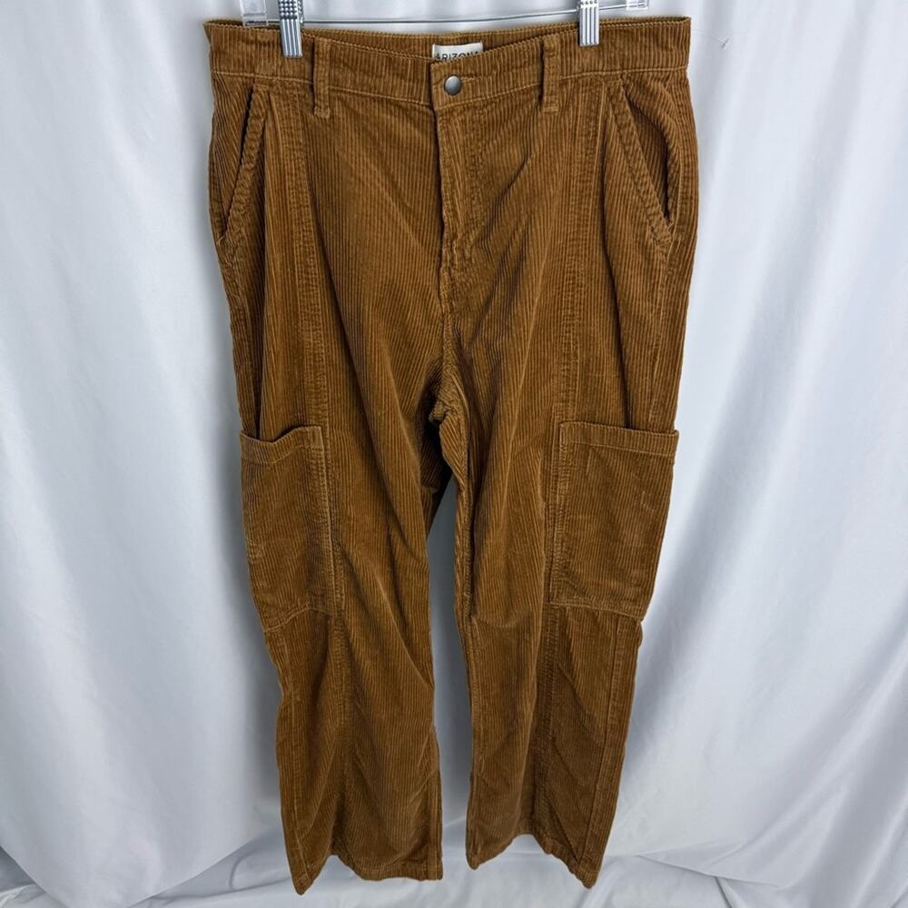 Arizona Jean Co Brown Corduroy Cargo Pants Size 13